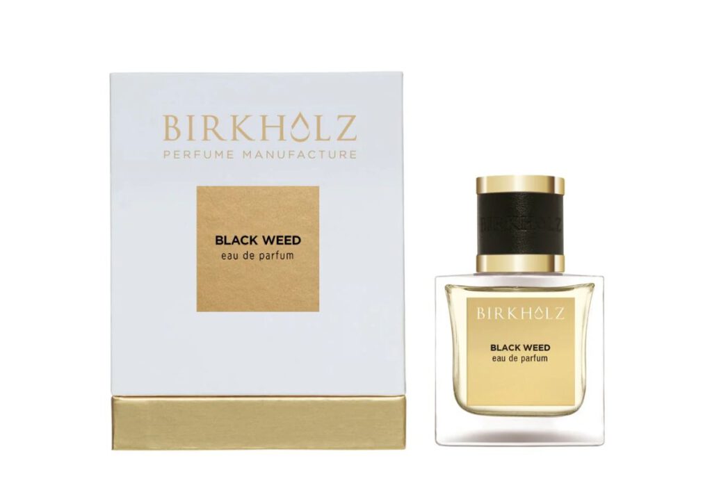 Premiumparfüm und Nischenduft Herrenparfüm für Herren Birkholz Black Weed Eau de Parfum mit Flacon und Verpackung