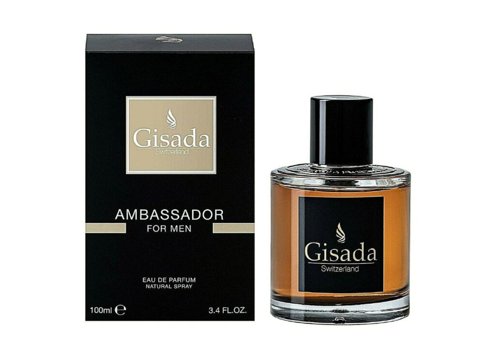 Herrenparfüm für Herbst Gisada Ambassador Eau de Parfum mit Flacon und Verpackung