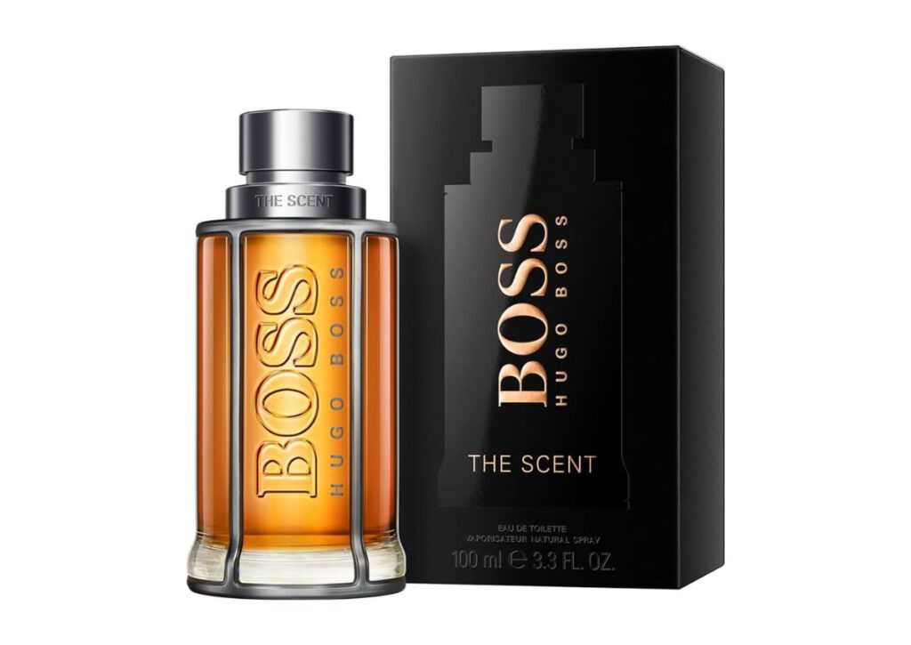 Herrenparfüm für Date Hugo Boss The Scent Eau de Toilette mit Flacon und Verpackung