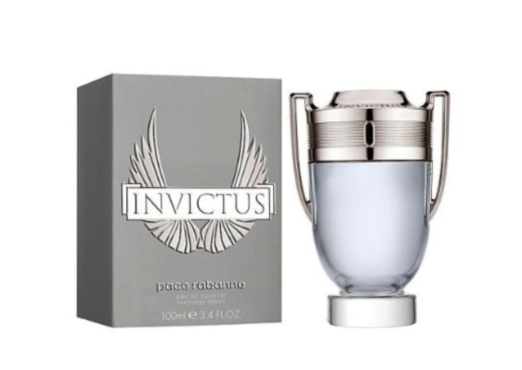 Herrenparfüm für Date Paco Rabanne Invictus Eau de Toilette mit Flacon und Verpackung