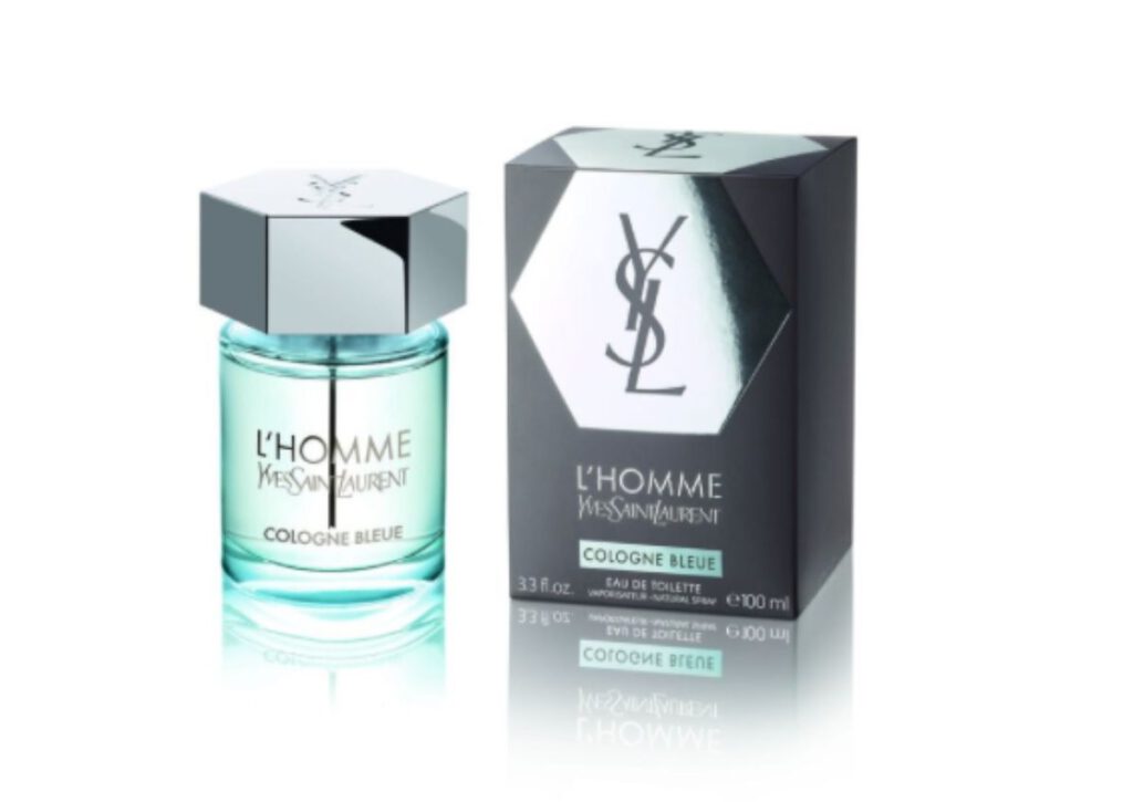 Herrenparfüm für Sport Yves Saint Laurent L'Homme Cologne Bleue Eau de Toilette mit Flacon und Verpackung