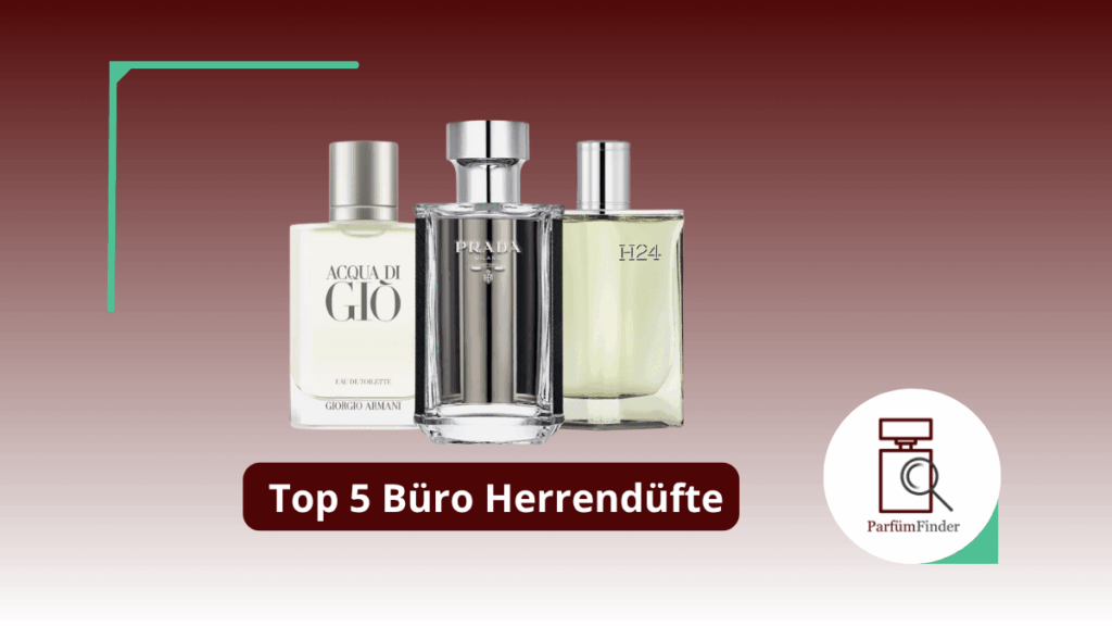 Blog Artikel Header Beste Büro Herrendüfte - Top 5 Bürodüfte