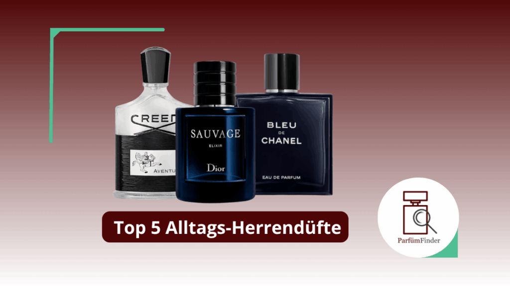Blog Artikel Header Beste Alltags Herrendüfte - Top 5 Alltagsdüfte
