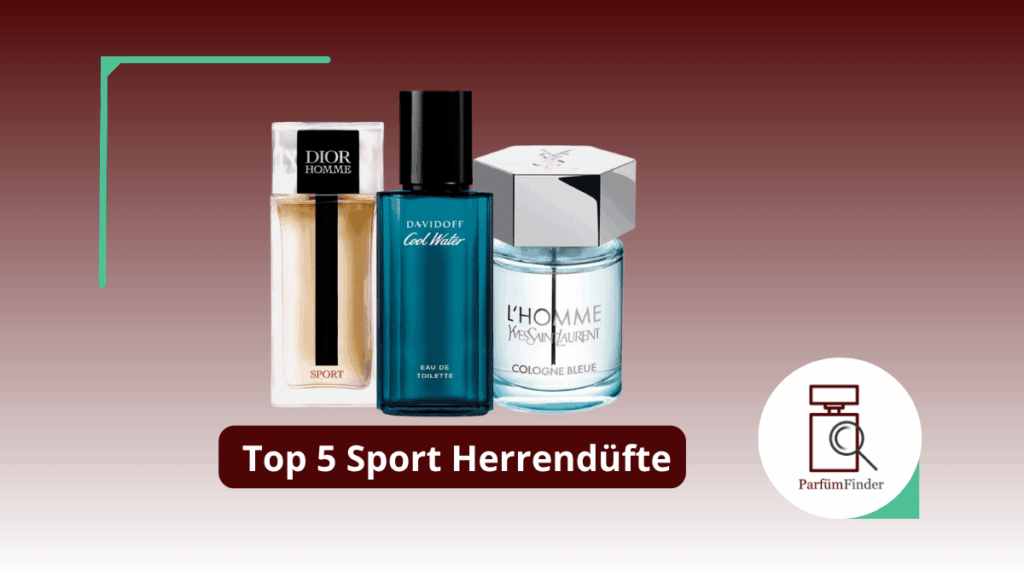 Blog Artikel Header Beste Sport Herrendüfte - Top 5 Sportdüfte