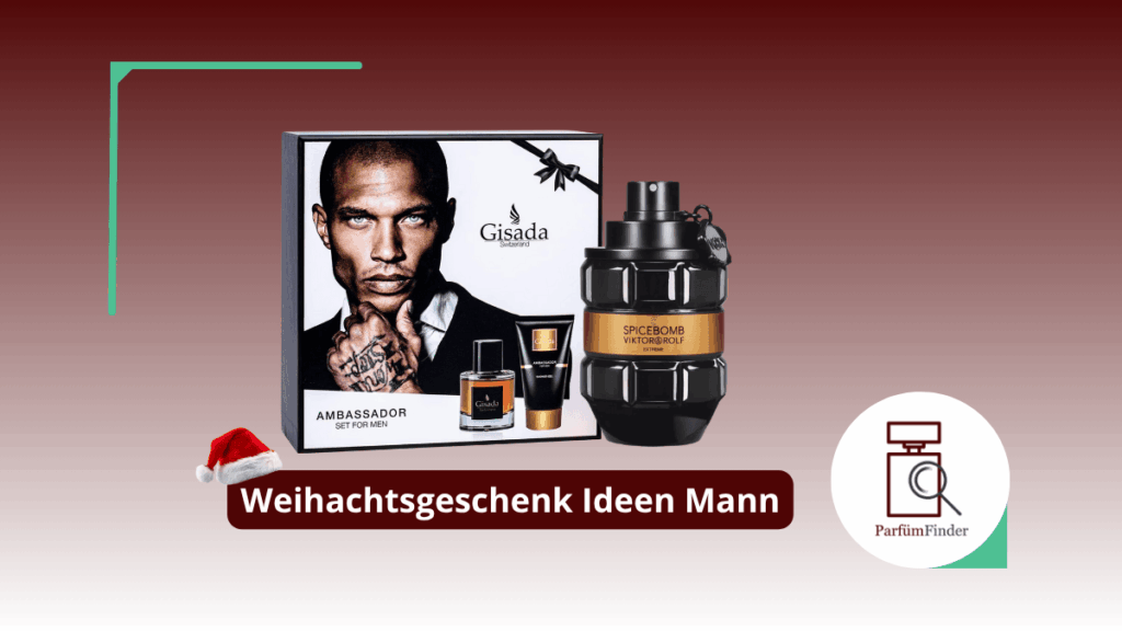 Blog Header Bild Weihnachten Geschenkidee Mann: Die besten Parfüm-Geschenke für Männer