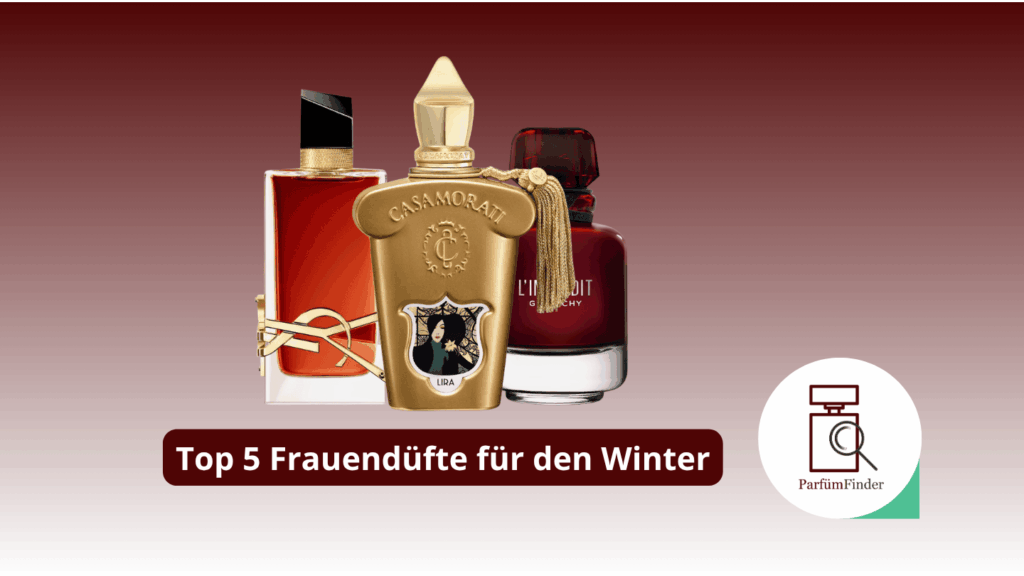 Blog Artikel Header Beste Winter Frauendüfte - Top 5 Winterdüfte für Frauen