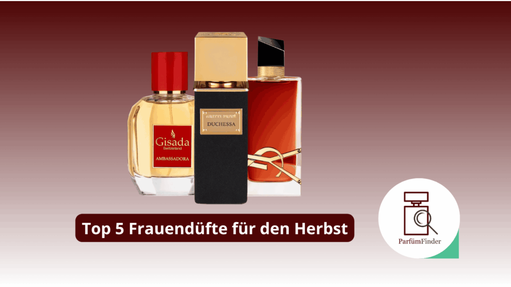 Blog Artikel Header Beste Herbst Frauendüfte - Top 5 Herbstdüfte für Frauen