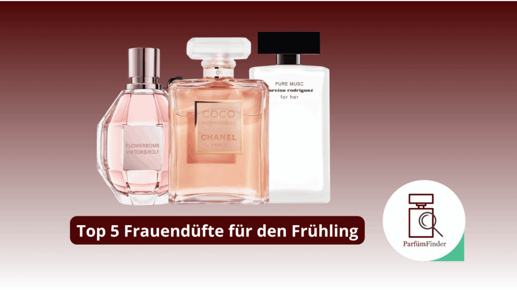 Blog Artikel Header Beste Frühlings Frauendüfte - Top 5 Frühlingsdüfte für Frauen
