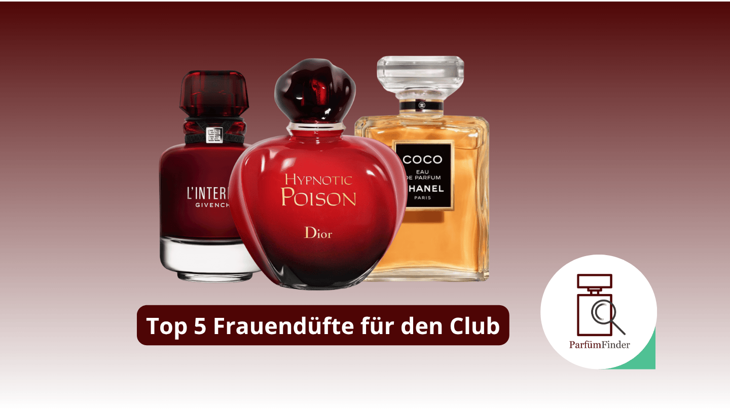 Du betrachtest gerade Club Parfum Damen: unsere Top 5 Damen Clubdüfte für viele Komplimente | Parfüm Finder