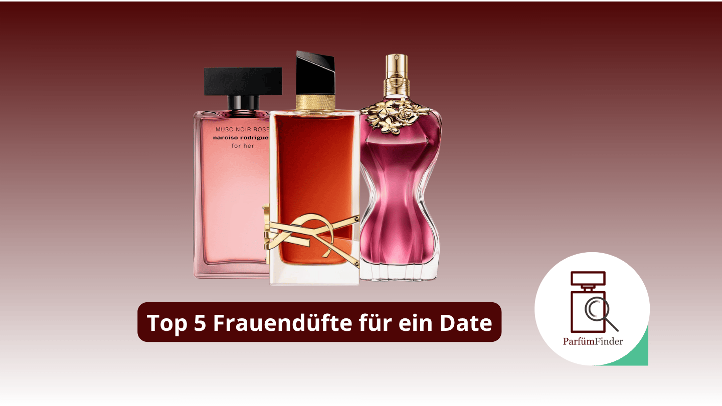 Du betrachtest gerade Date Parfum Damen: unsere Top 5 Damen Datedüfte für viele Komplimente | Parfüm Finder